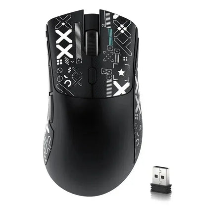 ATTACK SHARK R1 59g Ultra-light Mouse have PAW3311,18000DPI,400IPS,40G,1000Hz,Tri-Mode,Broadcom BK3633 Master,20 Million Times