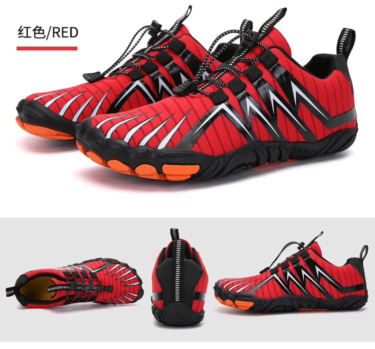 Men's Cross-Trainer | Barefoot & Minimalist Shoe | Zero Drop Sole | Wide Toe Box Aqua Shoes Five-Finger Swimming Shoes