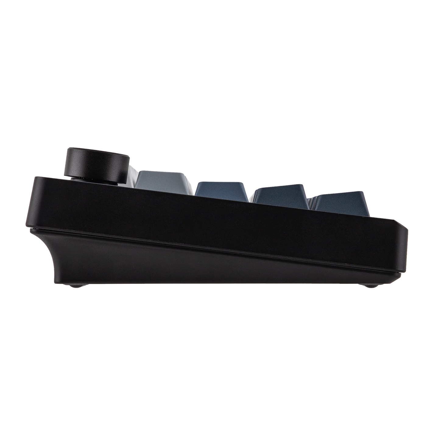 Teclado mecánico inalámbrico EPOMAKER Split70 QMK/VIA 70% con diseño dividido, conexión cableada/BT/2.4Ghz y perilla programable, modificador Mac