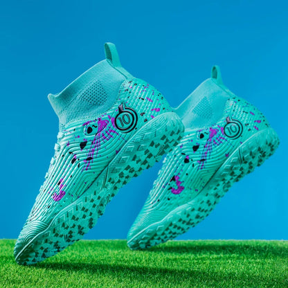 New Men's Professional Soccer Shoes Non-slip Football Boots Unisex Breathable Futsal Sports New Cleats Drop Shipping Ultralight