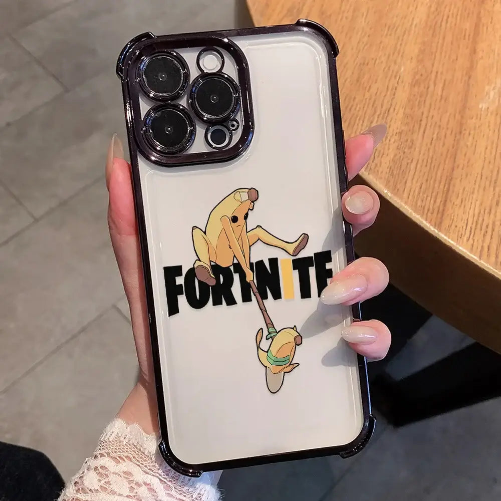 Anime Fortnites Game Plating Phone Case For Xiaomi Redmi A7 15 A3 15C 14C K50 A1 Note 15 14 13 12 12s Pro Plus 4G 5G Anti Fall