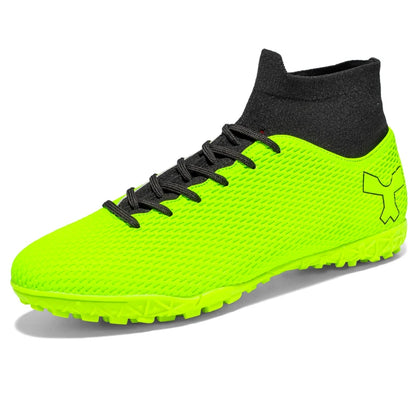 Chaussures de football pour hommes, modèle original, résistantes, pour terrain gazonné, crampons, antidérapantes, de haute qualité, confortables, chaussures de football pour activités de plein air.