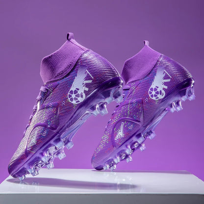 Men Soccer Shoes Breathable Football Boots Futsal Ultralight Professional Training Sneakers Unisex Grass Cleats Match Sport