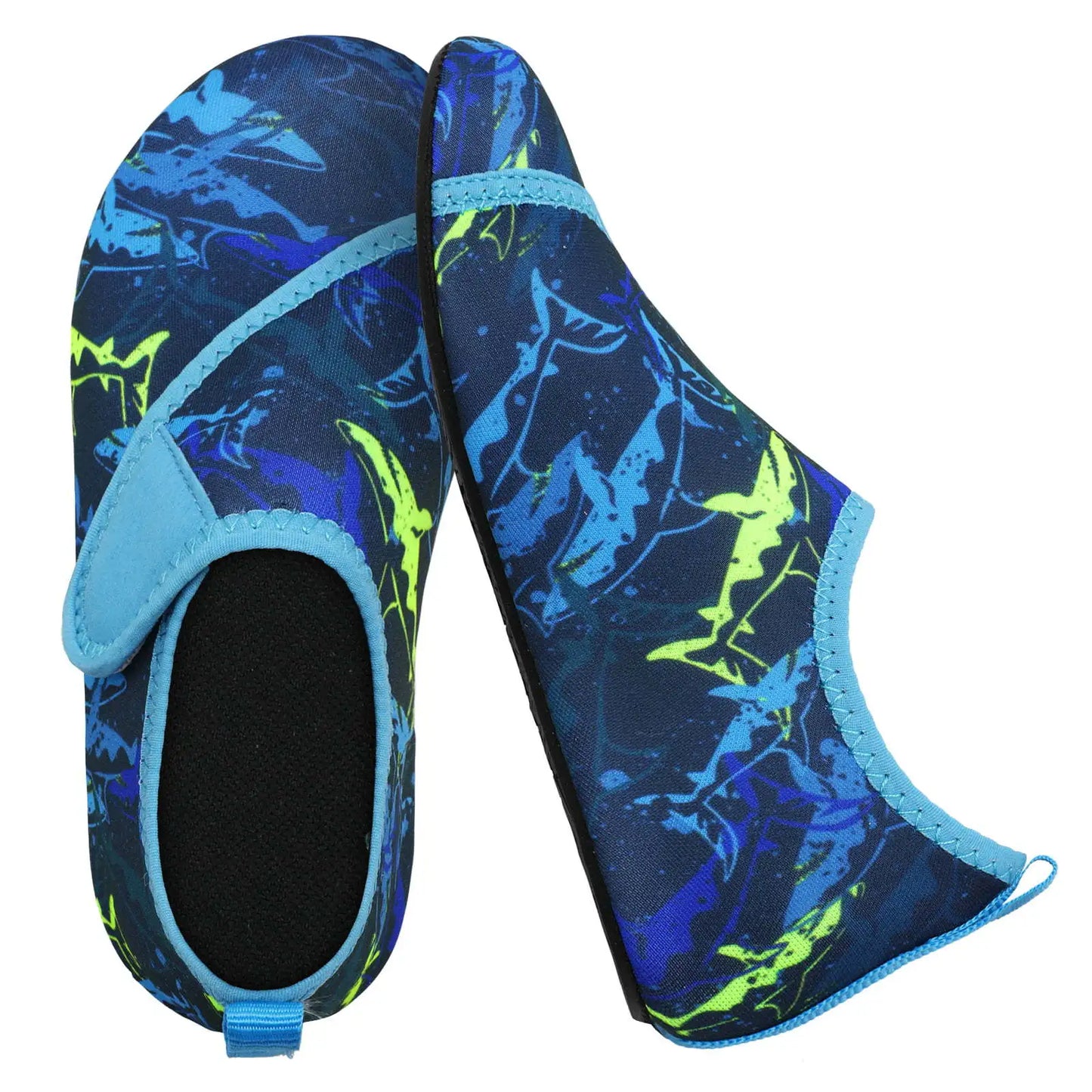 Boys Girls Soft Foldable Water Shoes Kids Beach Summer Outdoor Wading Shoes Swimming Surf Sea Slippers Quick-Dry Aqua Shoes