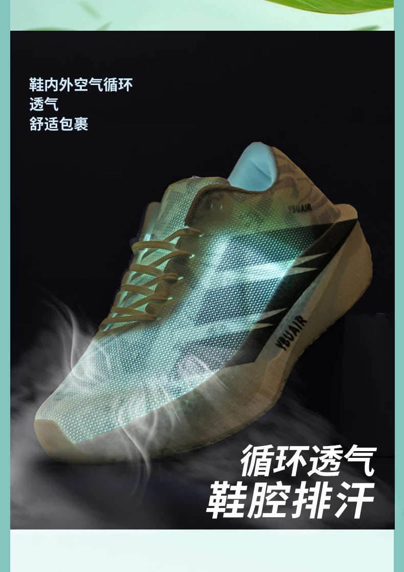 Men's Cushioning Running Shoes Lightweight Athletic Casual Sneakers Male Non-Slip Sports Shoes Outdoor Travel Walking Shoes 2026