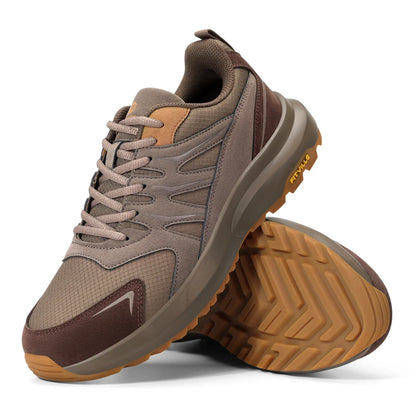 FitVille Extra Wide Sneakers For Men Hiking Walking Shoes Wide Toe Box Lightweight Running Shoes For Flat Feet With Arch Support
