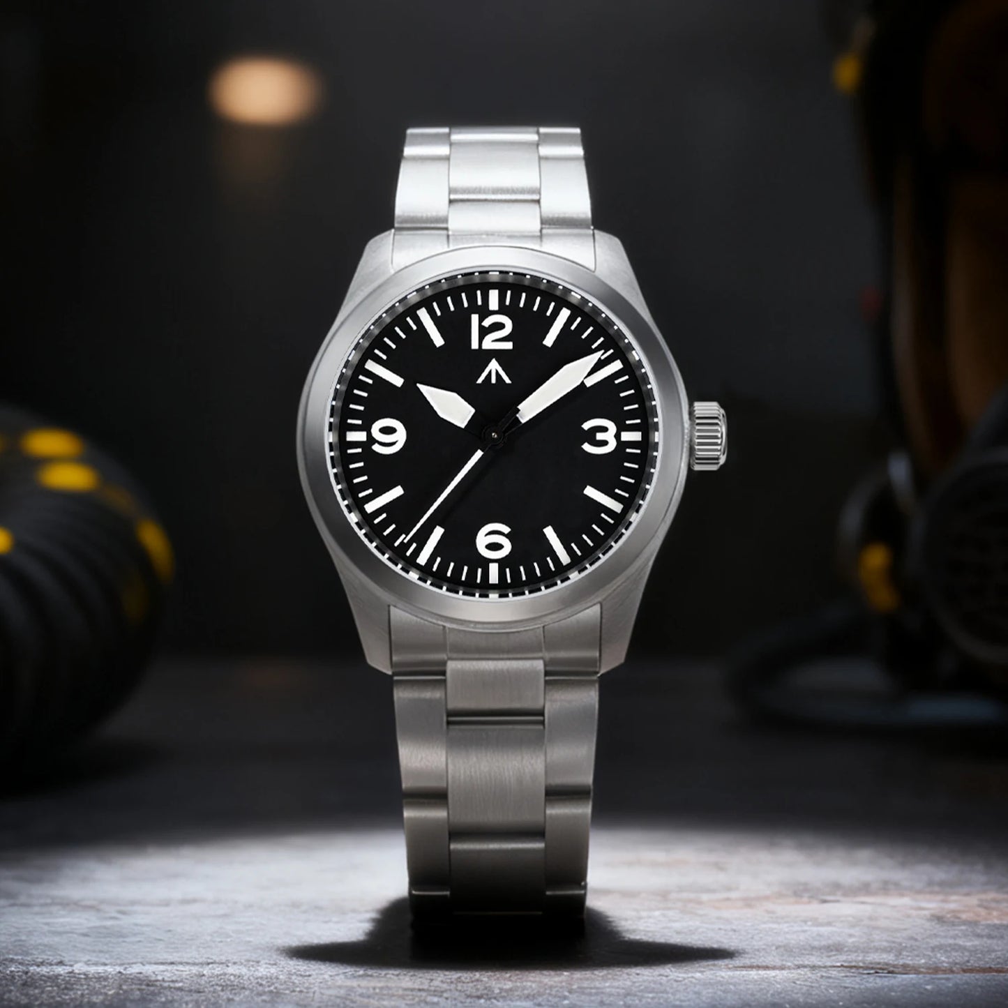 Militado ML08 V2 Vintage Quartz Watch Military VH31 Movement  Double Sapphire Crystal C3 BGW-9 Luminous Waterproof 38mm Watch