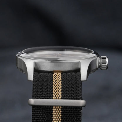 Militado ML08 V2 Vintage Quartz Watch Military VH31 Movement  Double Sapphire Crystal C3 BGW-9 Luminous Waterproof 38mm Watch