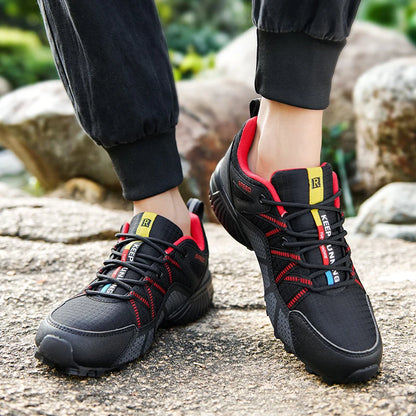 2025 Hiking Shoes for Men Non-slip Wear-resistant Comfortable Outdoor Hiking Sports Shoes Outdoor Running Shoes Walking Sports Shoes