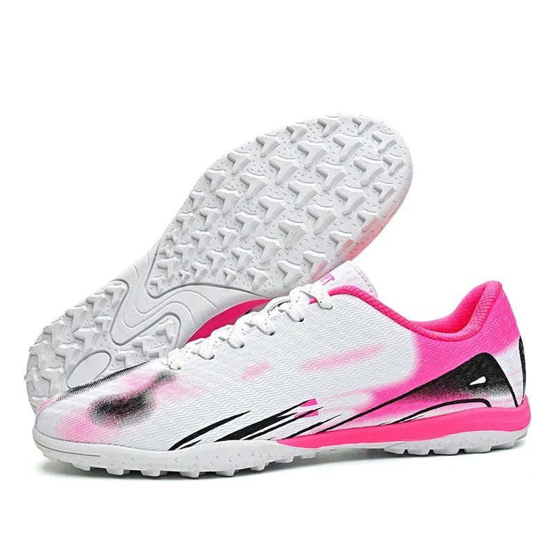 Nouvelles chaussures de Football en plein air pour hommes crampons chaussures de Football professionnelles bottes de terrain de Football pour enfants baskets d'entraînement confortables et antidérapantes