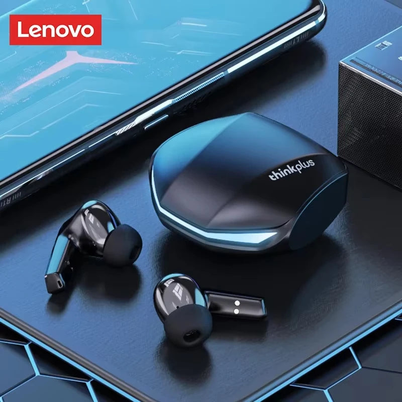 Lenovo GM2 Pro TWS kabellose Bluetooth 5.3-Ohrhörer – HD-Kopfhörer mit Touch-Steuerung und Mikrofon, wasserdichte Sport-Kopfhörer