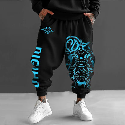 Digimon Anime Print Men Women Jogger Pants Sweatpants Summer Fashion Streetwear Casual Pants Trousers Hip Hop Trendy Y2k Clothes