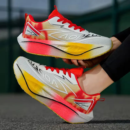 Fashion Lightweight Running Shoes for Men and Women Breathable Athletic Sneakers for Outdoor Jogging