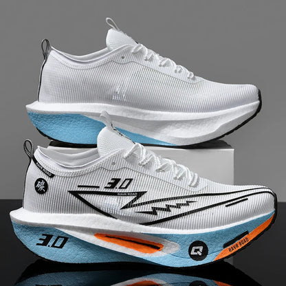 Sneakers da uomo in mesh comfort, scarpe da tennis 2025, running da uomo con piastra in carbonio 3.0, ammortizzazione per sport, allenamento e jogging