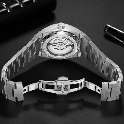 CADISEN Luxury Design 42MM Men Watches Japan MIYOTA 8215 Sapphire Glass Mechanical Automatic Watch Men 100M Waterproof