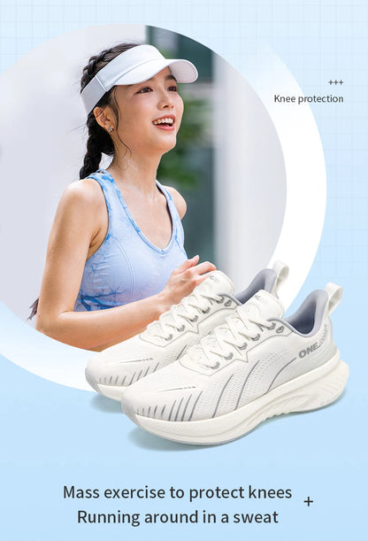 ONEMIX Bumper Elit Racing Running Shoes Cushion Stable Sport Shoes Light Anti-Slip Wearable Walking Sneakers Spring Jogging