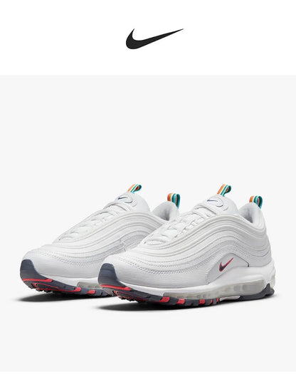 Nike Genuine AIR MAX 97 Women's Comfortable and Cushioned Running Shoes DH1592-100