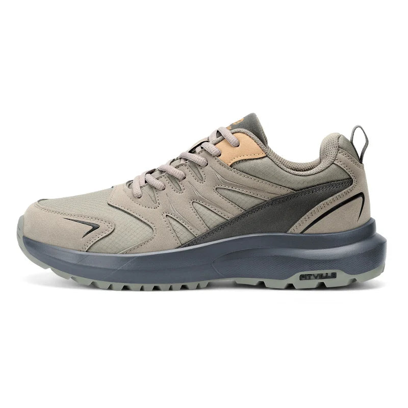 FitVille Extra Wide Sneakers For Men Hiking Walking Shoes Wide Toe Box Lightweight Running Shoes For Flat Feet With Arch Support