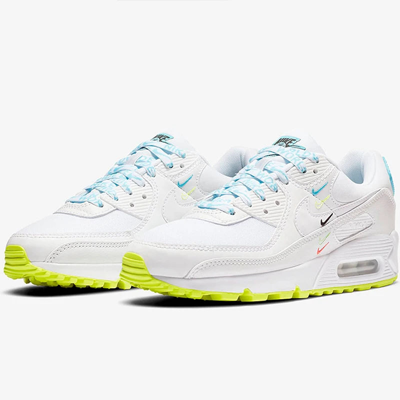 Nike original para homem e mulher AIR MAX 90 QS sapatilhas desportivas casuais de corrida de cano baixo CK7069-100