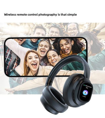 Auscultadores Bluetooth Sem Fios HYUNDAI X1PRO com Tradução por IA 6.0 – Mais de 100 Idiomas, Controlo Tátil, Ecrã LED e Cancelamento de Ruído
