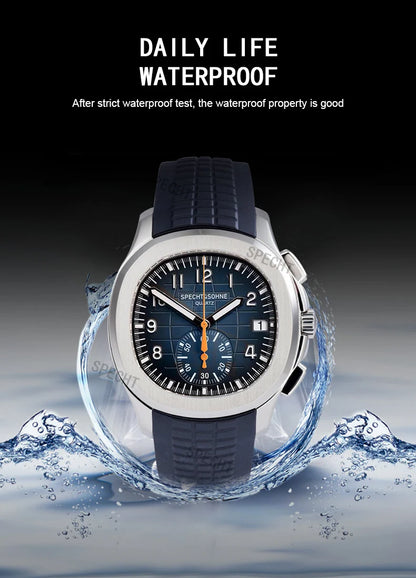 Dropshipping 2026 Best Selling Products Wristwatches For Men Specht&Sohne Male Quartz Sports Watches Rubber Strap Waterproof