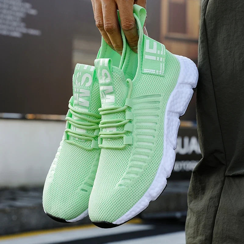 Hommes chaussures décontractées baskets respirant athlétique léger en plein air course chaussures de sport pour hommes marche Tennis Jogging chaussures