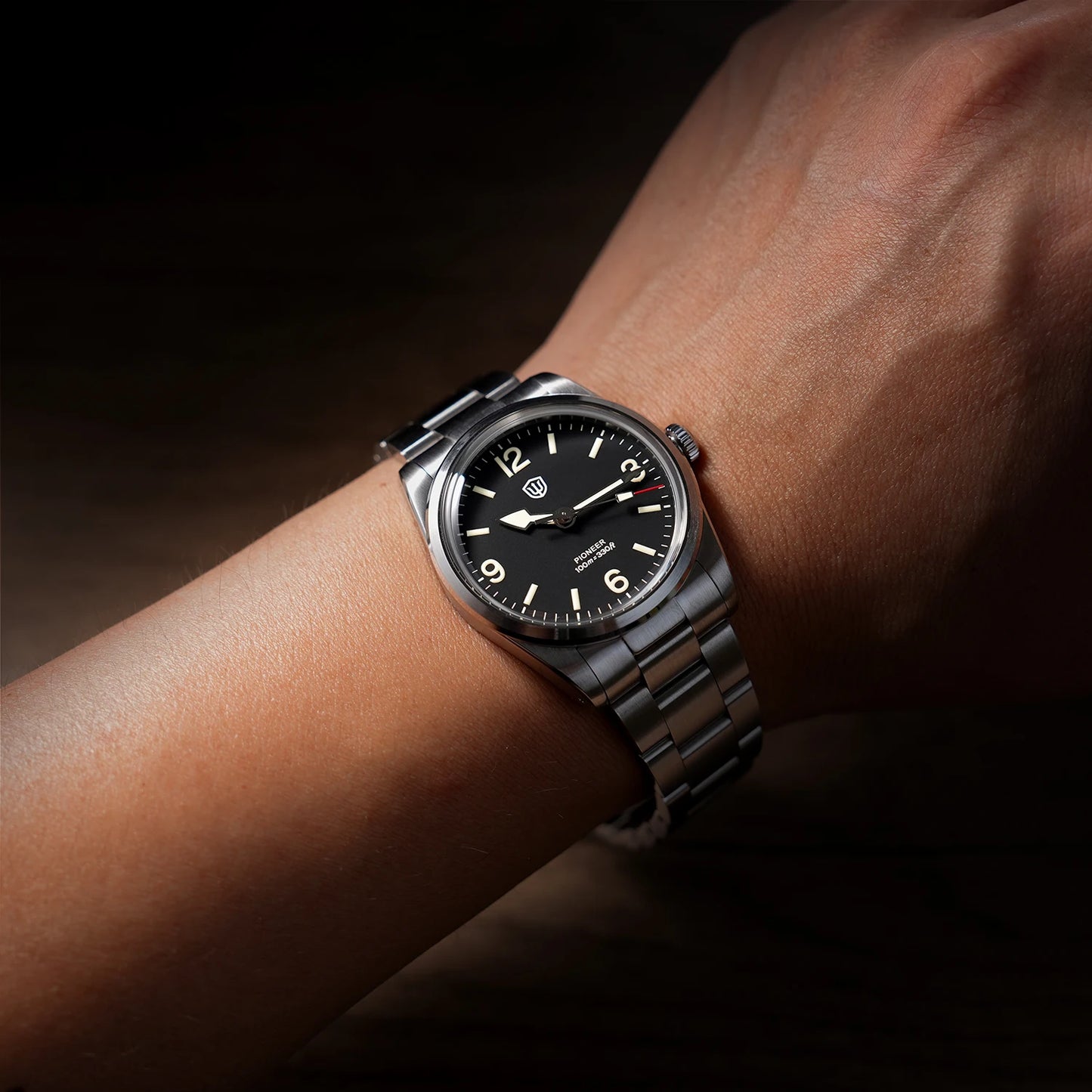Watchdives WD1960S V2 36.5mm Men’s Quartz Watch VH31 Sweep-Seconds Movement  Sapphire Crystal BGW9/C3 Luminous  Watch for Men