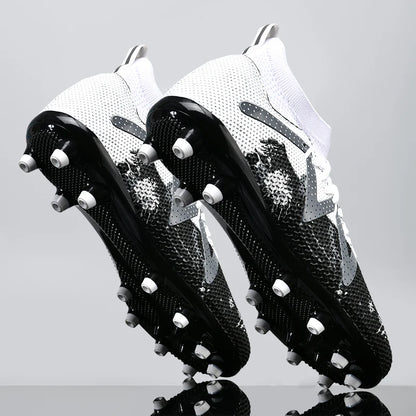 Chaussures de football pour hommes, crampons de terrain professionnels, résistants, décontractés, antidérapants, de haute qualité.