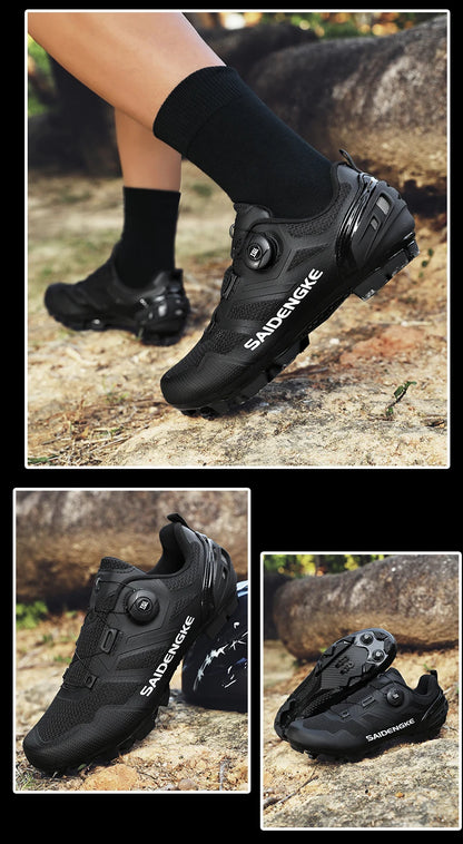 Unisex New Cycling Shoes Professional Lightweight Luxury Original Road Rubber MTB Racing Bicycle Fashion Bike Street Sports