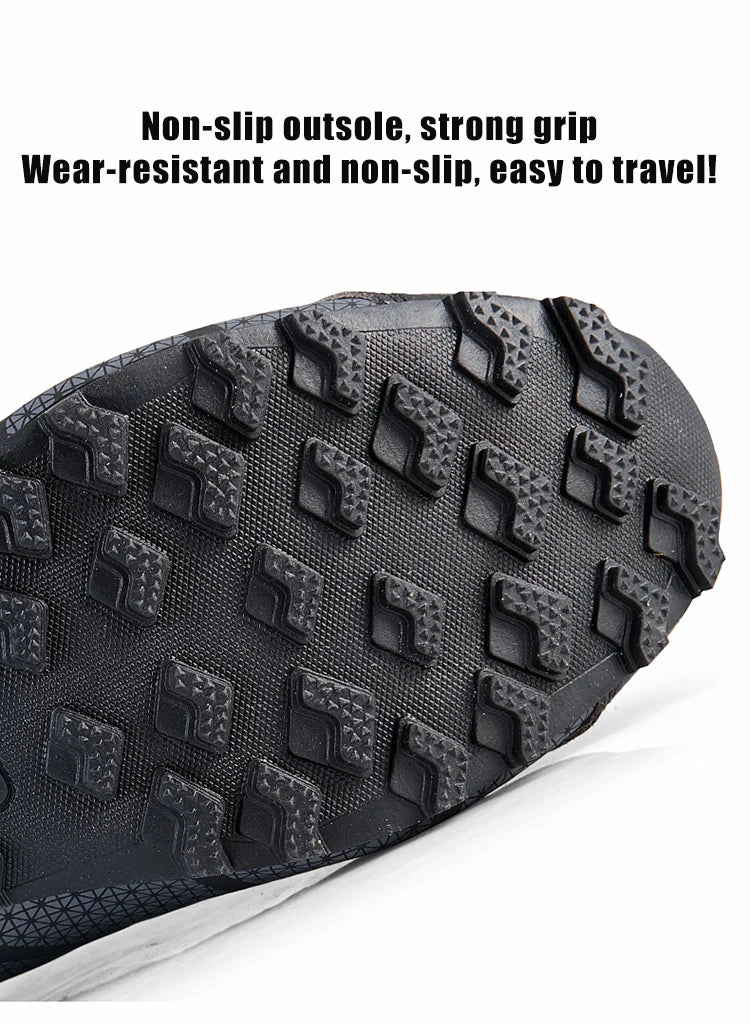 Sapatos de Caminhada para Homem Todo-o-Terreno, Calçado Desportivo Outdoor em Malha Respirável, Antiderrapante e Resistente ao Desgaste, Sapatos de Caminhada e Ciclismo Outdoor