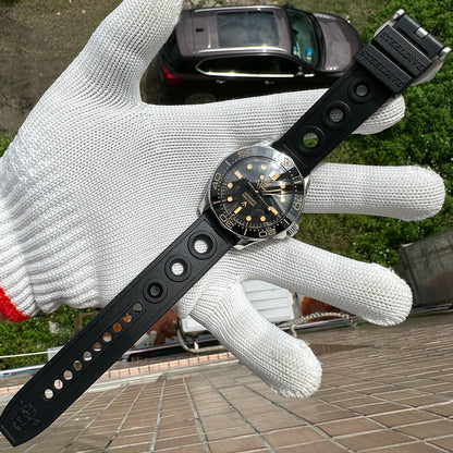 STEELDIVE SD1957 New Arrival 42MM Vintage Bezel 300M Waterproof NH35 Green Luminou Sapphire Glass Automatic  Dive Watch Montre