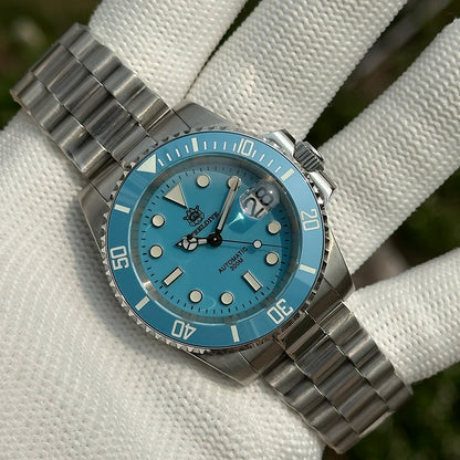 Steeldive New Watch SD1953C Water Ghost Diver Watch Men 300M Waterproof Sapphire Glass Ceramic Bezel NH35 Automatic Men Dive Wat