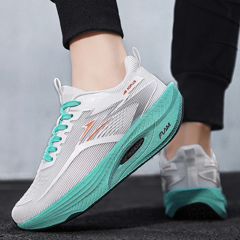 Zapatillas de running modernas para hombre y mujer, calzado deportivo casual cómodo y transpirable, zapatillas juveniles para deportes al aire libre y caminar