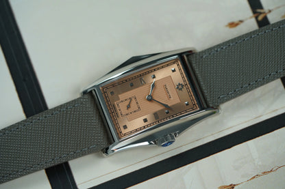 FARASUTE Creative Manual Square Customized Mechanical Movement Watch Men Luxury Sapphire Glass Small Second Wristwatches reloj