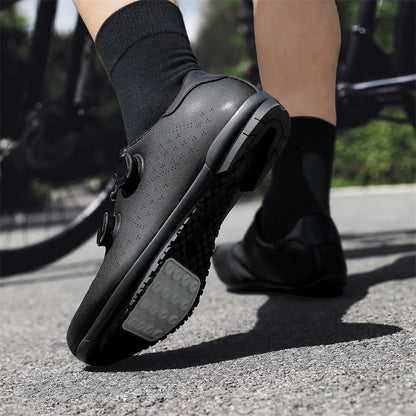 Men's Non-Locking Mountain Bike Shoes Without Cleats Road Bicycle RB Speed Non-Cleat Cycling Shoes Sneakers Flat Pedal MTB Women