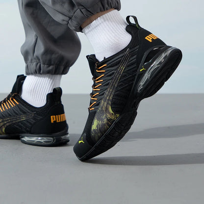 Chaussures Puma pour hommes et femmes, chaussures de course sur route originales, légères, respirantes, pour entraînement physique, avec amorti, chaussures de tennis d'extérieur, chaussures de sport 379602-01-3