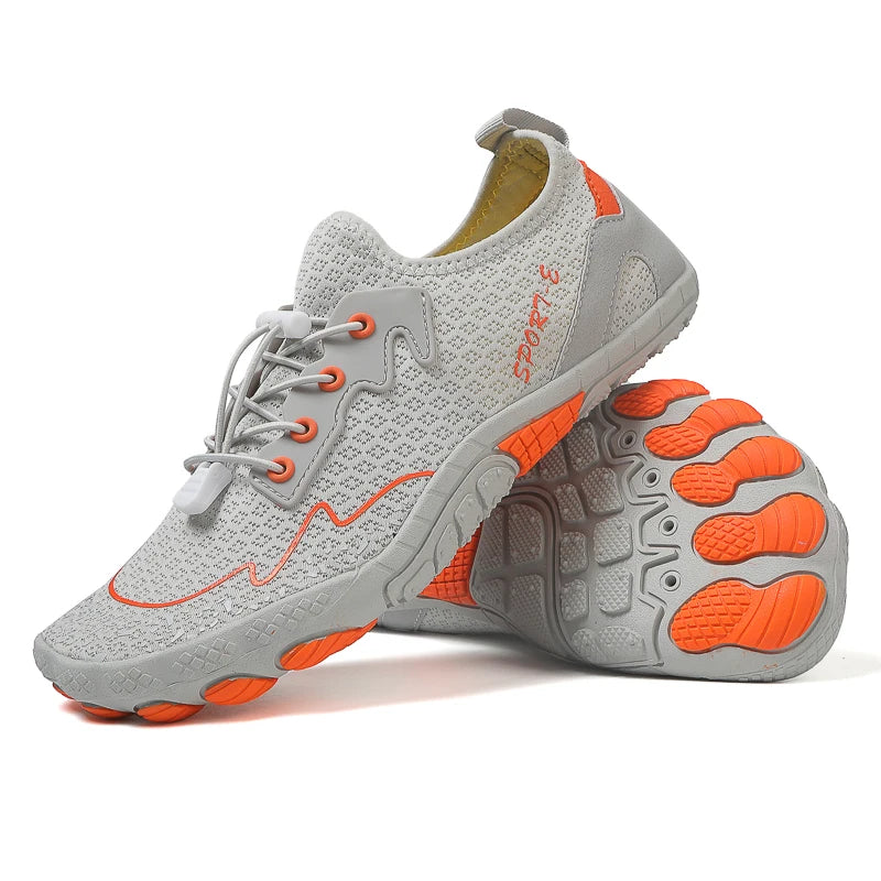 New Barefoot Wading Shoes Men Women Mesh Quick-Drying Beach Shoes Outdoor Non-Slip Swimming Shoes Unisex Water Sports Shoes