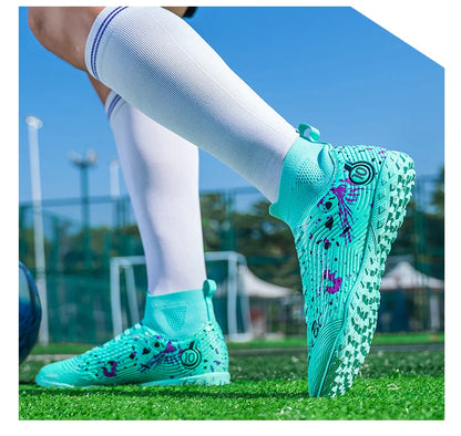 New Men's Professional Soccer Shoes Non-slip Football Boots Unisex Breathable Futsal Sports New Cleats Drop Shipping Ultralight