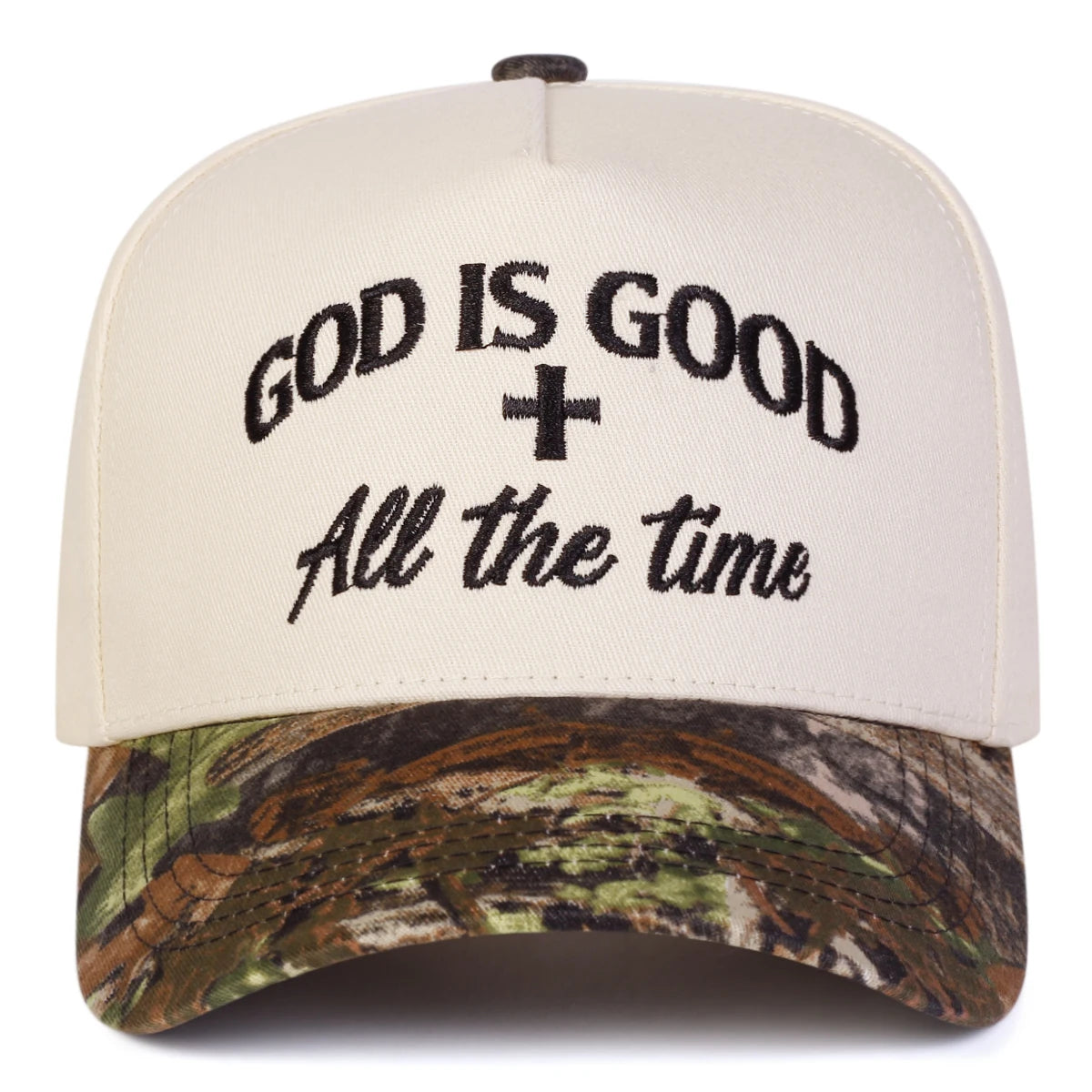 Cappellini da baseball unisex con ricamo "GOD IS GOOD", per primavera e autunno, da esterno, casual, regolabili, cappellino parasole, cappellino sportivo