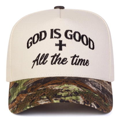 Cappellini da baseball unisex con ricamo "GOD IS GOOD", per primavera e autunno, da esterno, casual, regolabili, cappellino parasole, cappellino sportivo