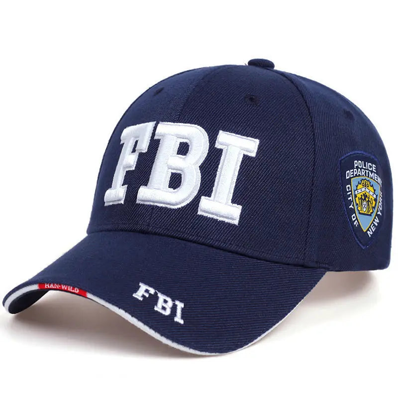 Bonés de basebol Kanye FBI com letras fashion para homem e mulher, pala desportiva, boné snapback e chapéu de sol masculino