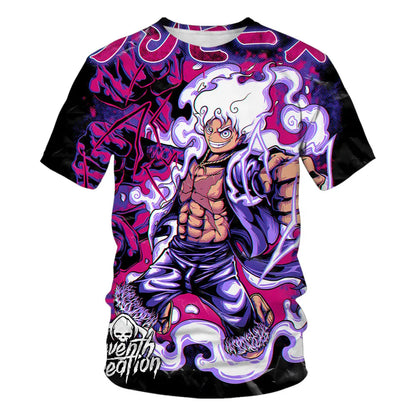 Anime Dragon Ball Son Goku 3D Print Kids T Shirt Summer Fashion Casual T-shirt Boy Girl Unisex Children's Clothing Tshirt Tops
