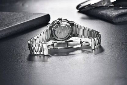 PAGANI DESIGN 2026 New Luxury Automatic Watch Men's Mechanical Wristwatch Stainless Steel Sapphire glass 40MM Barrel dial Watch