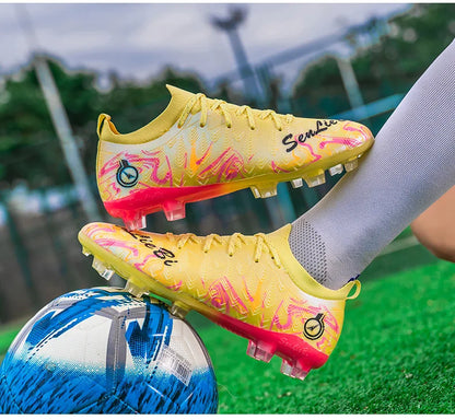 Zapatillas de fútbol profesionales para hombre y mujer de alta calidad, botas de fútbol de moda para hombre, talla grande 46, zapatillas de fútbol sala, deportivas para hombre