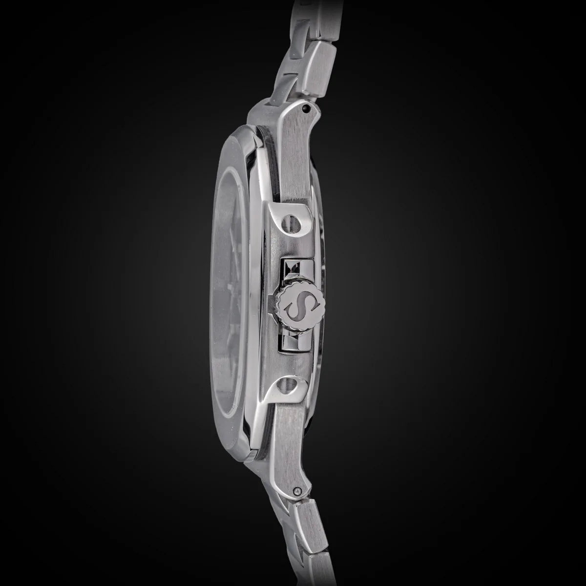 Sugess Man Watch Automatic Mechanical Wristwatches Miyota 9015 Movement MOP Dial Luminous Waterproof 5bar Bracelet Luxury S466