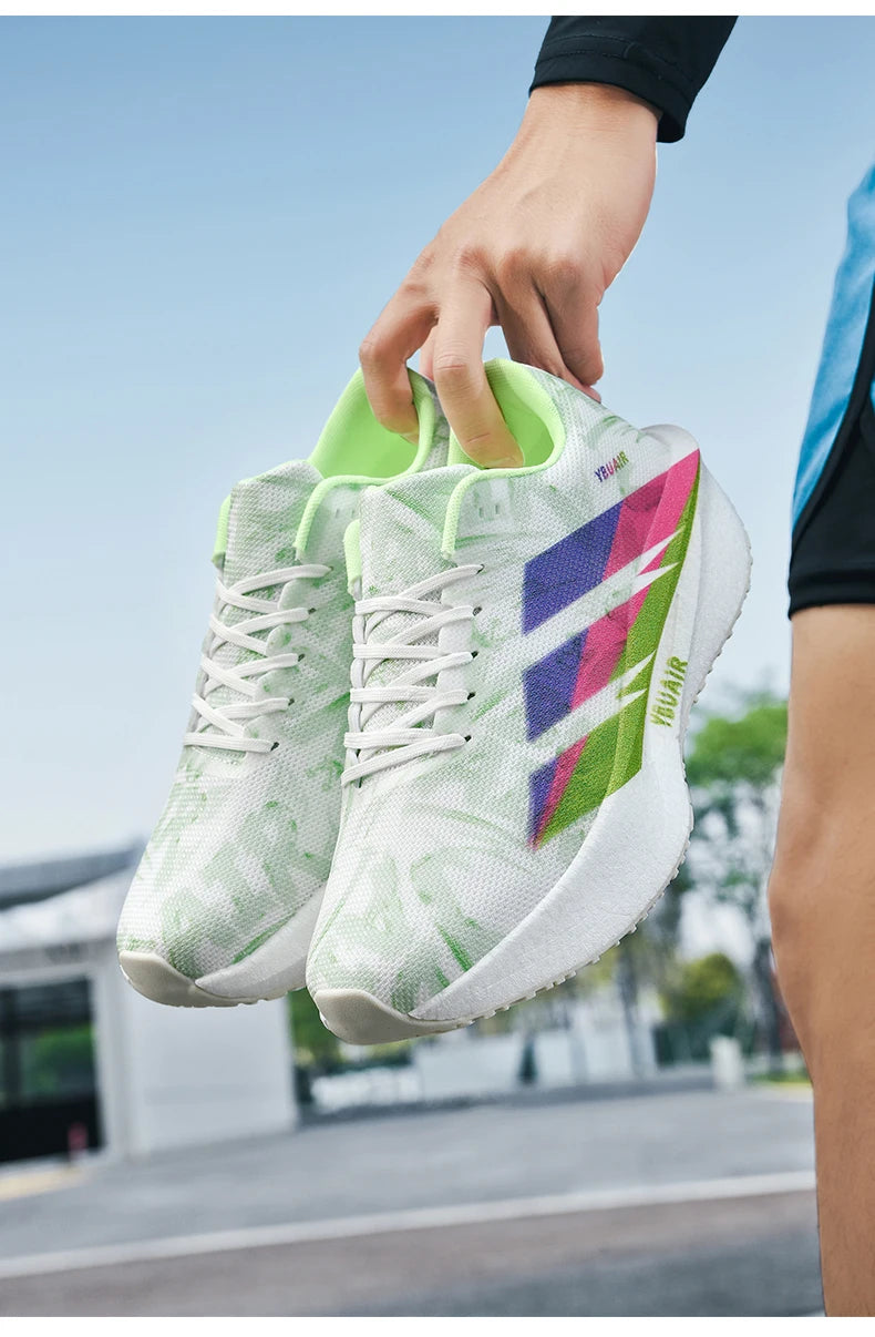 Men's Cushioning Running Shoes Lightweight Athletic Casual Sneakers Male Non-Slip Sports Shoes Outdoor Travel Walking Shoes 2026