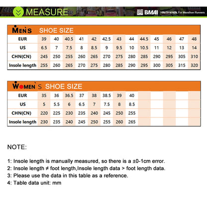 BMAI Breathable 20km Marathon Sneakers for Men Cushion Carbon Plate Men's Sports Shoes Casual Luxury Trainers Men Running Shoes