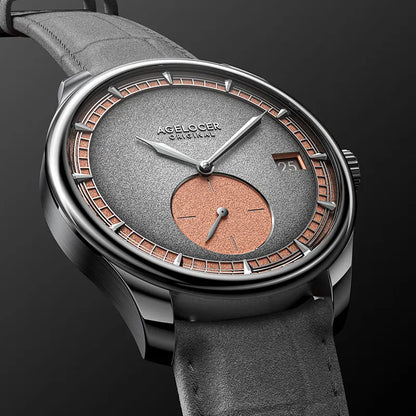 AGELOCER In-House Movement Premium Petite Seconde Men's Luxury Automatic Mechanical Watch Birthday Gift for Men