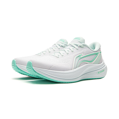 Li-Ning Women's YUEYING 5 Optimized Cushion Running Shoes with Wide Toe Box TEMPO BOUNCE Reflective LiNing Sneakers ARHW004