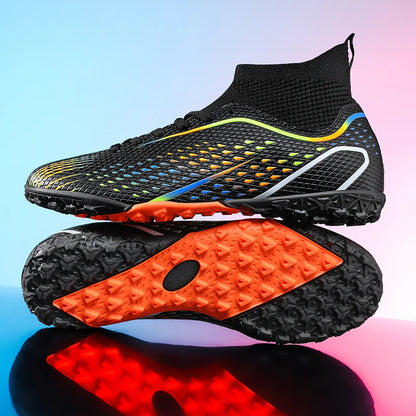 Nuevas zapatillas de fútbol para hombre, oferta destacada, botas de fútbol de alta calidad para mujer y unisex, botas de fútbol sala ultraligeras profesionales TF/FG